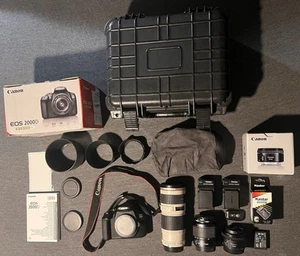 Canon EOS 2000D (T7) MASSIVE BUNDLE - Picture 1 of 8
