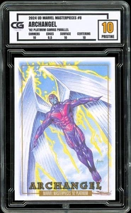 2024 Marvel Masterpieces Platinum 1992 CANVAS PARALLEL Archangel CG 10 PRISTINE - Picture 1 of 2