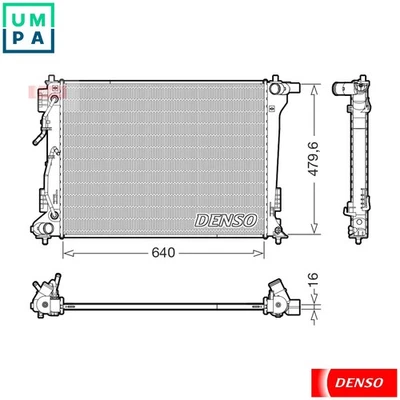 RADIATOR ENGINE COOLING DRM41027 FOR HYUNDAI KIA G4NA 2.0L 4cyl TUCSON 2.4L - Image 1 of 4