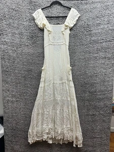 Maxi abito donna Spell Boho Bella Frill avorio taglia M - Foto 1 di 17