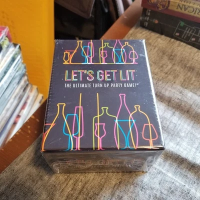 Let's Get Lit Base Pack Party Game Cards - Version 3 (Fitz, NEW) Drinking Game - Image 1 of 2