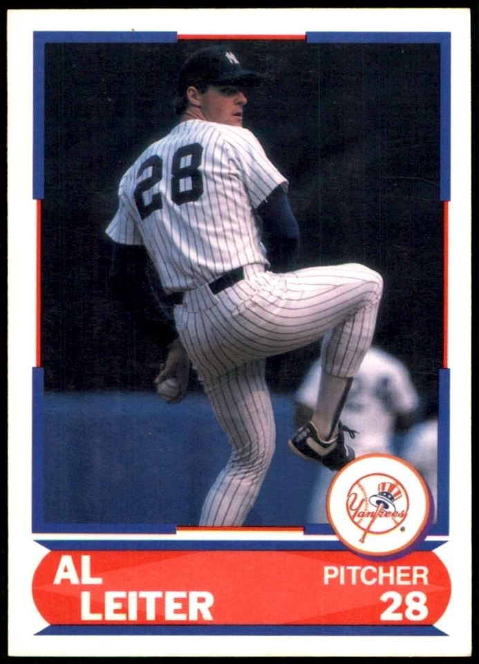 Al Leiter 1989 Score #17 New York Yankees MLB READ FREE SHIPPING AutographDen - Image 1 of 2