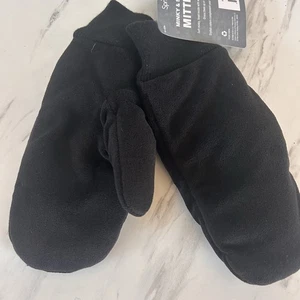 Sprigs Minky & Sherpa Fäustlinge schwarz One Size Sherpa gefüttert BxII Neu! - Bild 1 von 4