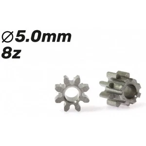 Piñón de acero Scaleauto SC-1128B50 8 dientes para eje de motor de 2 mm, ø5,0 mm x 2 mm (x2) - Imagen 1 de 1