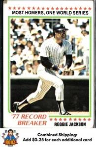 1978 Topps #7 Reggie Jackson - Bild 1 von 2