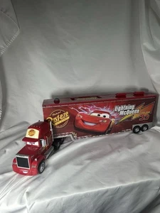 Disney Pixar Cars Mack Truck Carrying Case For Vehicles Played With Condition - Picture 1 of 20