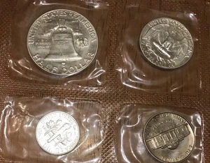 1955 Silver Proof Set - Flat Pack. Must. See - Picture 1 of 7
