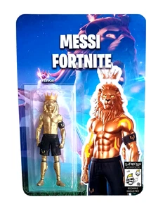 Figura personalizada inspirada en Fortnite de Messi - Imagen 1 de 4