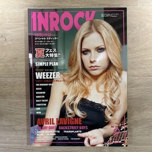 Inrock Music Magazine September 2005 Issue Vol.261 Avril Lavigne Weezer Sticker - Imagen 1 de 3