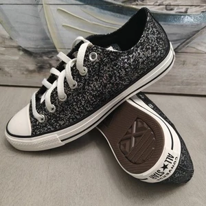 Sneakers donna Converse CTAS OX nere/egret taglia 9 nuove con etichette A11138C - Foto 1 di 11
