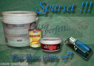 Stucco Marmorino 5kg Spachtelputz Marmorspachtel Sparset Adicolor - Bild 1 von 9