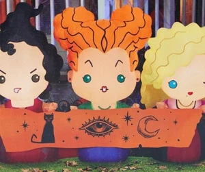 Disney Hocus Pocus 5ft Sanderson Sisters Halloween Airblown Yard Inflatable New - Picture 1 of 3