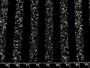 Tina SCRAP 9"x21" Lines Halloween Stripe Black Gray Bars Jail Cotton Fabric - Picture 1 of 1
