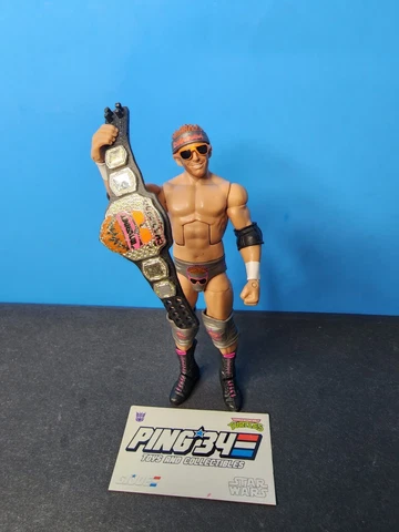WWE Elite Series 17 - Zack Ryder Internet Champion Matt Cordona COMPLETE Cover