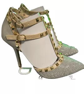 Wild Diva Adora-64C Women's Pump Shoes, Silver, 7.5 - Picture 1 of 6