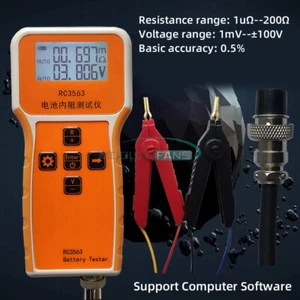 Internal Resistance Detector Digital LCD Lead Acid Li-ion Car Battery Tester - Picture 1 of 17