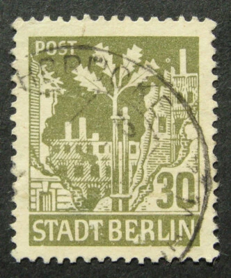 Germany-Allied occupation-Berlin and Brandenburg Mi № 7Az (Canceled) 1945 Error! - Image 1 of 3