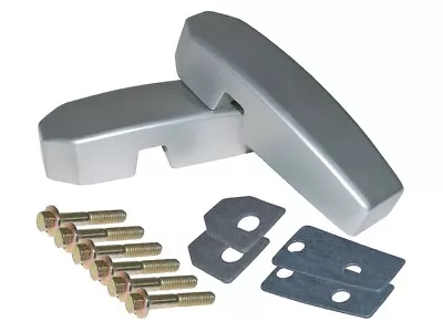 LAND ROVER DEFENDER 90 110 130 1983-ON WINDSCREEN BRACKETS SET ALUMINIUM BILLET - Image 1 of 2