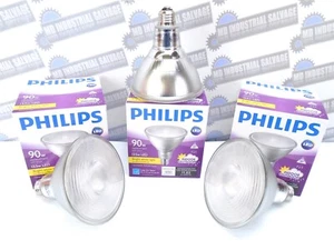 PHILIPS - Lot of 3 - 9290012921 - 90W Equiv Dimmable LED Flood Light 950 LUMENS - Picture 1 of 10