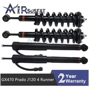 Rear Front Suspension Shock Struts for Toyota Land Cruiser Prado 120 Lexus GX470 - Picture 1 of 11