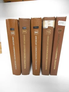 US Stamp Collection, 5 Binders With 173 Sheets, 1988-1994 - Picture 1 of 18