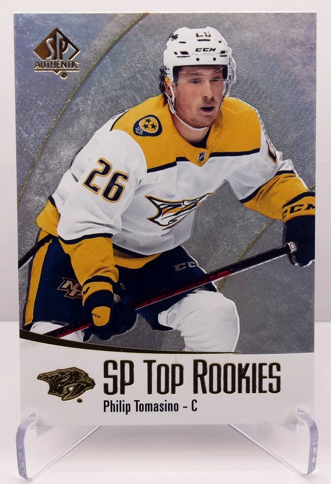 2021-22 Upper Deck SP Authentic SP Top Rookies Card #TR-15 Philip Tomasino - Image 1 of 1