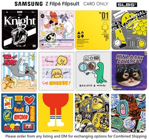 Tarjeta de traje abatible Samsung Galaxy Z Flip 6 para teléfonos Z Flip 5 y 6 interactivos NFC - Imagen 1 de 38