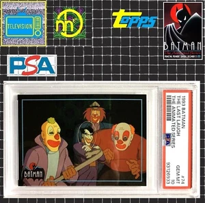 1993 Topps Batman: The Animated Series - #74 Joker Sport Jest - PSA 10 GEM POP 2 - Picture 1 of 4