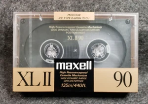 Maxell XLII-S 90 Cassette TAPE Japan IEC Type II - Sealed NEU (DS2D2) - Bild 1 von 4
