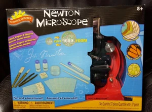 Scientific Explorer Newton Mikroskop Kinder Wissenschaft Kit 35 Stück Set Kinder 8+  - Bild 1 von 2