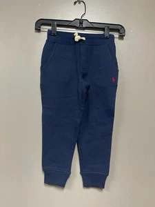 Polo Ralph Lauren Boys Core Replen Navy Sweatpants Size 4 - Picture 1 of 2