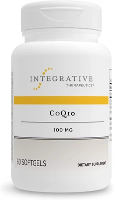 Integrative Therapeutics — добавка коэнзим Q10 (100 мг) Coenzyme Q10 (убихинон) — - Изображение 1 из 4