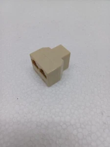 ADATTATORE PER CAVI LAN RJ45 8/8 SDOPPIATORE 1 PRESA / 2 PRESE - Foto 1 di 3