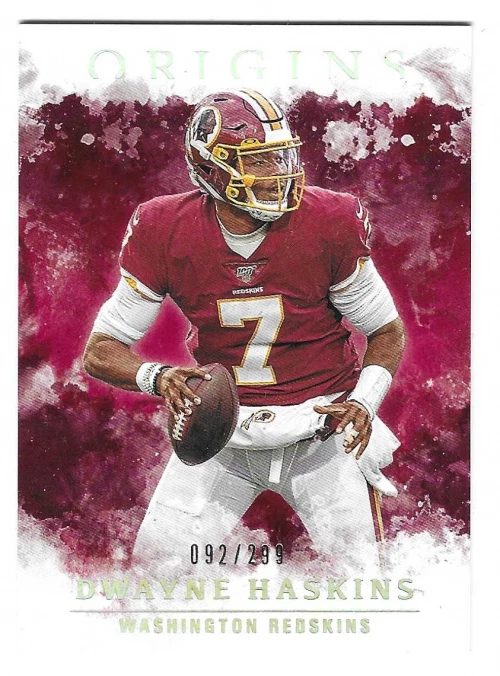 2020 Panini Origins Red #17 Dwayne Haskins /299  - Image 1 of 1