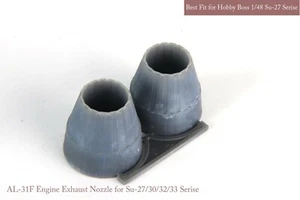 Mk.I MK-MA48091 1/48 Su-27/30/33 Exhaust Nozzle Set (Closed) for Hobby Boss - Foto 1 di 4