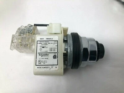 Square D 9001SKT38LGG31 Pilot Light 120V 30MM 1NO-1NC Contact - Image 1 of 4