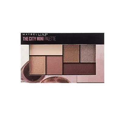 Maybelline New York Paupières Palette 6 Extrêmement Teintes, Brunch Neutres 6.4g - Photo 1/4