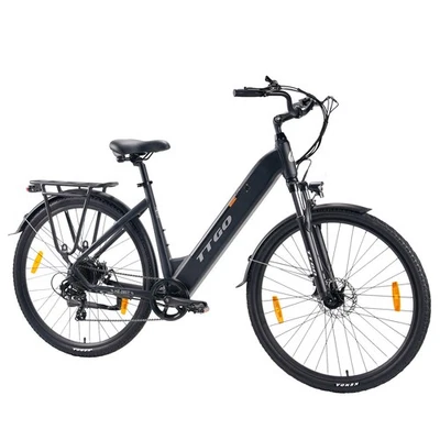 TTGO Elektrofahrrad Pedelec E-Bike Mountainbike 28 Zoll 20AH Damen Citybike 130KM