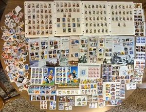 US UNUSED STAMPS, SHEETS & BOOKLETS ALL DIFFERENT LOT FV $220+ Stamps MINT NHOG - Picture 1 of 10