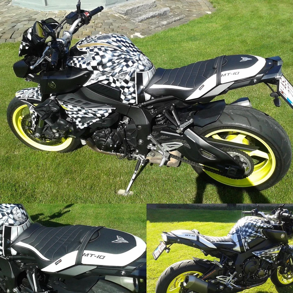 Чехол на сиденье из пеноматериала с эффектом памяти Yamaha MT-10 FZ-10 2016-2019 TPZ Italia Comfort - Изображение 1 из 1