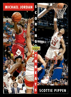 -CS- 1992-93 Upper Deck Scoring Threats - #62 Jordan Pippen (B) *Envío gratuito*  Foto 1 de 2