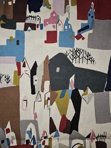 Ghastlie Casas Abstractas Barrio 36 X 44 pulgadas Alexander Henry  - Imagen 1 de 7