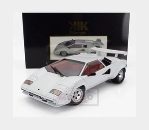 1:12 KK SCALE Lamborghini Countach Lp 5000S Qv White 1985 KKDC120142 Model - Picture 1 of 2