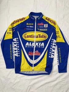 BIEMME Catinia Tolla Alexia Alluminio Mens Long Sleeve Full Zip Cycling Jersey - Picture 1 of 12