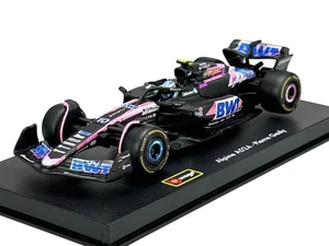 BBURAGO FORMULA 1 ALPINE A524 #10 GASLY 1:43 38220 + ACRYLIC CASE DIE CAST NEW - Picture 1 of 6