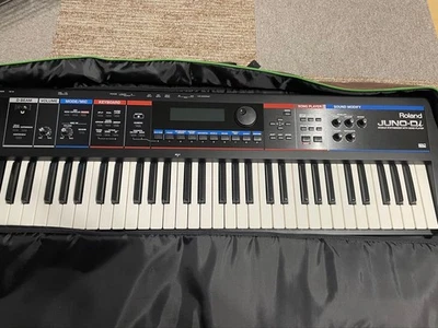 Excellent condition Roland JUNO-Di 61-key synthesizer with pedals - Image 1 of 4
