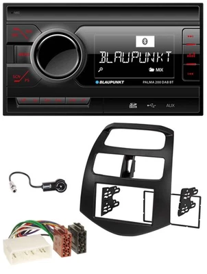 Blaupunkt MP3 Bluetooth DAB 2DIN SD USB Autoradio für Chevrolet Spark KLM 2012-2 - Bild 1 von 4