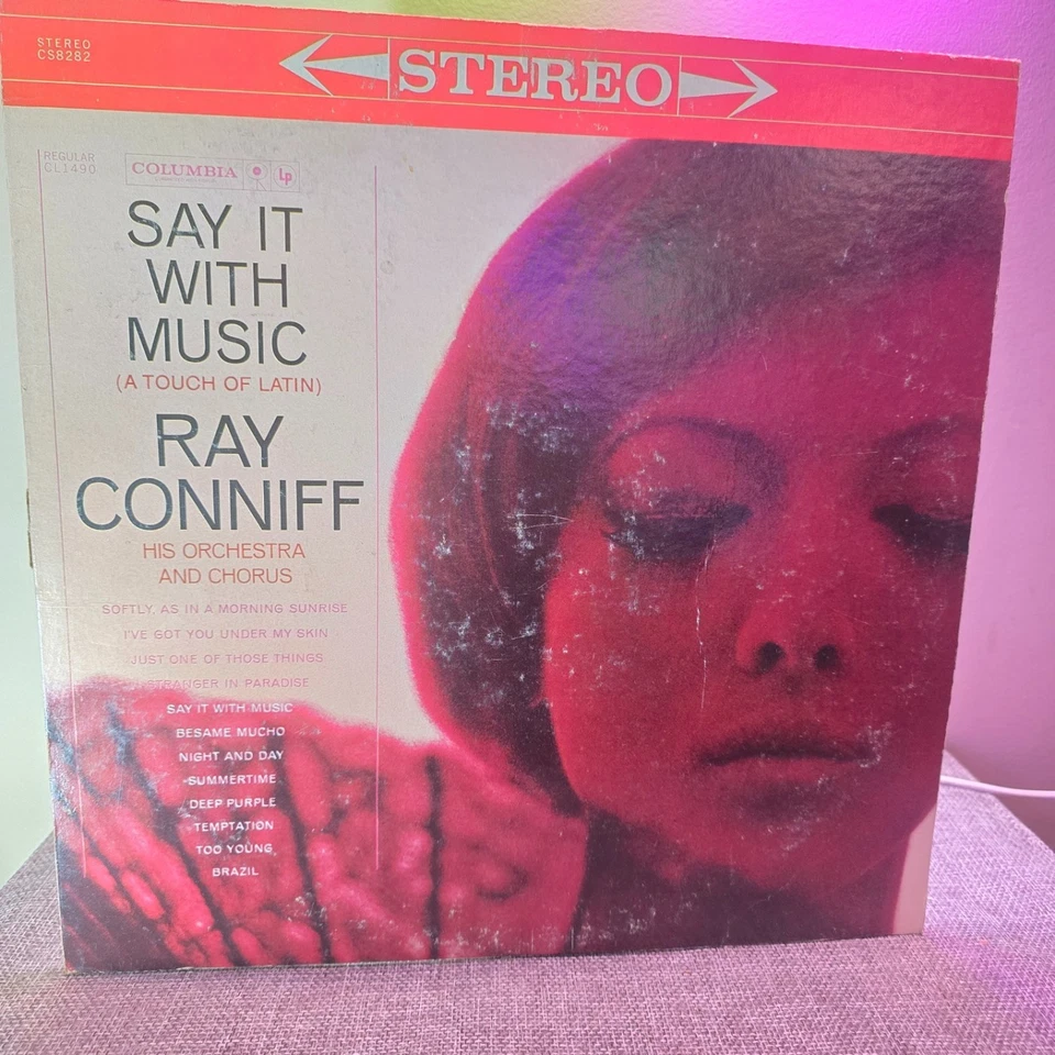 Ray Conniff–Say It With Music (A Touch of Latin)–Columbia–CS8282 Vinyl Record LP - Image 1 of 1