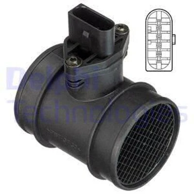 DELPHI Luftmassenmesser Luftmengenmesser LMM AF10409-12B1 - Bild 1 von 2