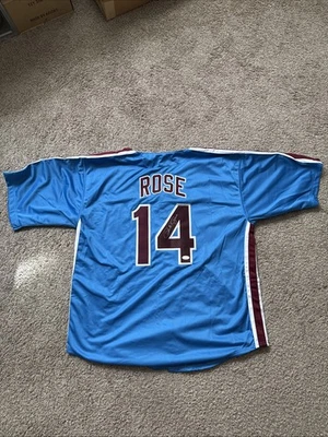 Pete Rose Autographed Philadelphia Phillies #14 Jersey JSA Certified - Image 1 of 4